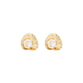 Pearl del Corso Stud Gold Earrings