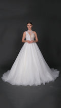 Katre narrow skirt a line wedding dress