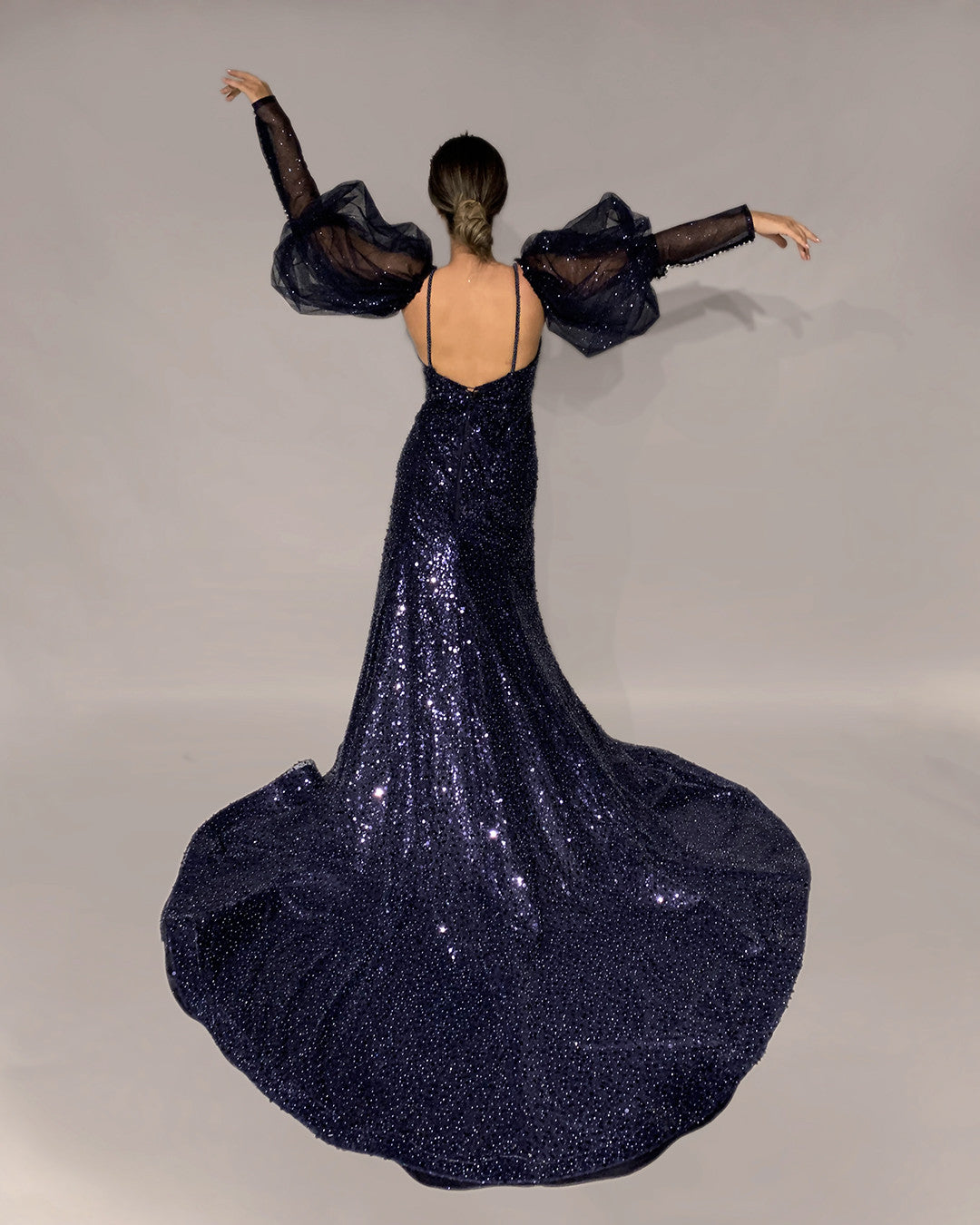 Turna colored wedding dress