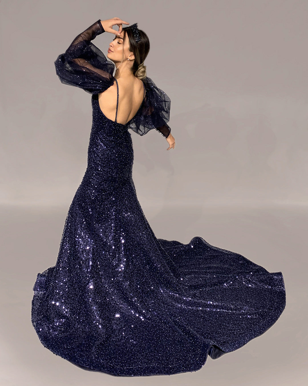 Turna colored wedding dress