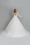 Sedef a line wedding dress