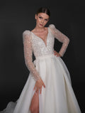 PEKAY narrow skirt a line wedding dress
