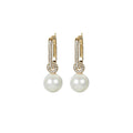 French Lady Gold Earrings