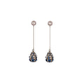 Precious Tear Sapphire Earrings