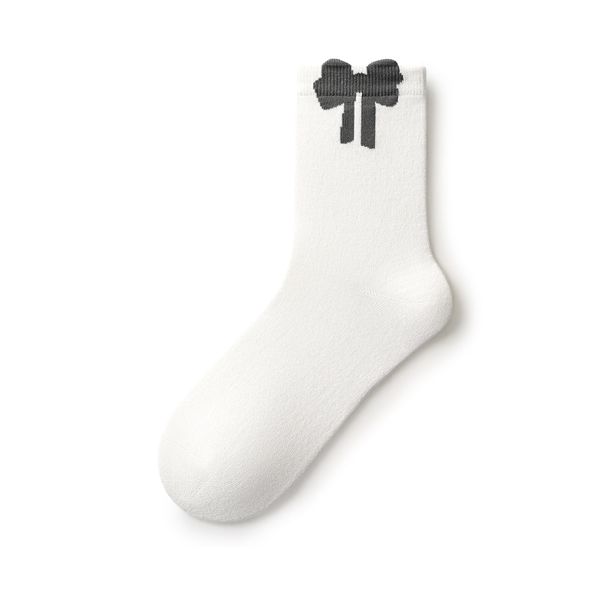 Shake Your Tail 3D Cuff Kawaii Mid-Calf Socks – Women's Pastel 5-Pair All-Season Set